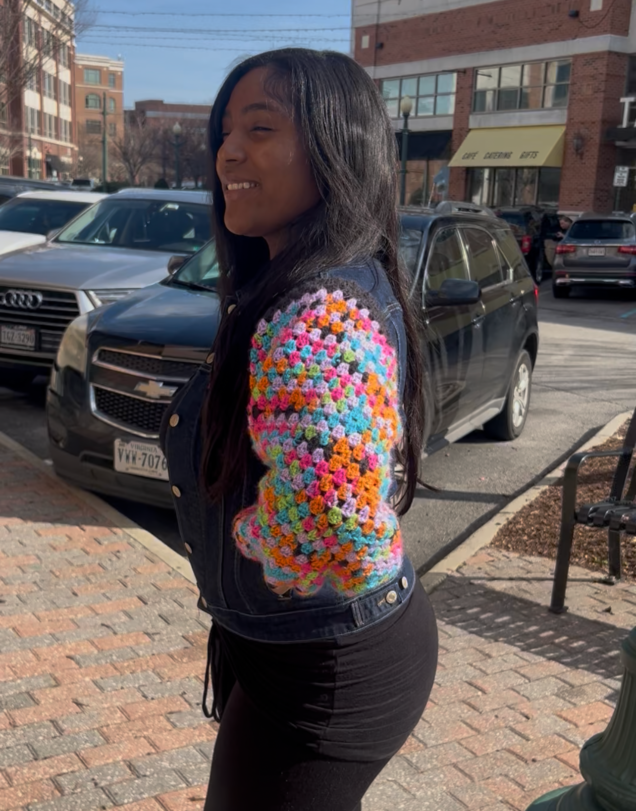 RTS {S/M} Fruity Pebbles Jacket