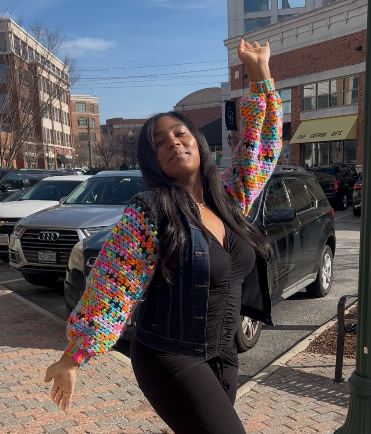 RTS {S/M} Fruity Pebbles Jacket