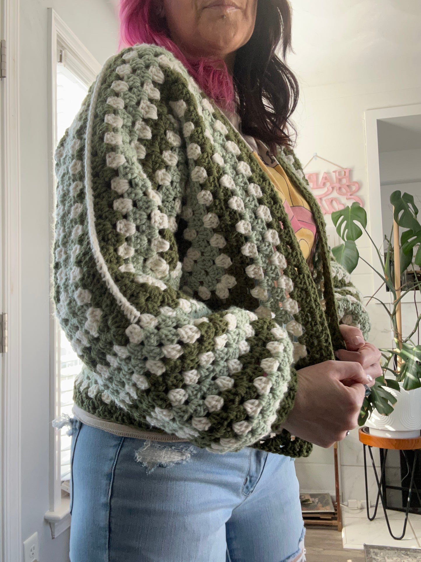 {MTO} Crochet Cardigan