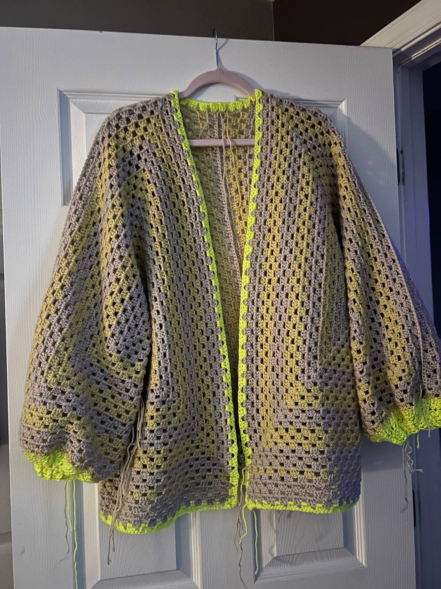 {MTO} Crochet Cardigan