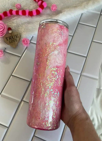 MTO {Pink opal 30oz} Tumbler