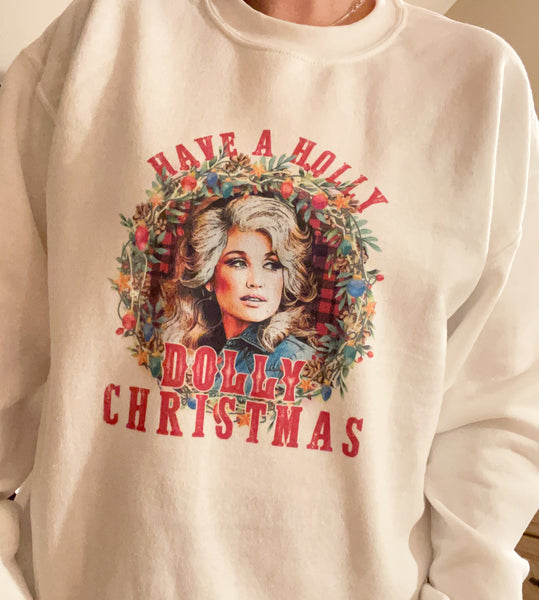 MTO {Dolly Holiday} Crewneck