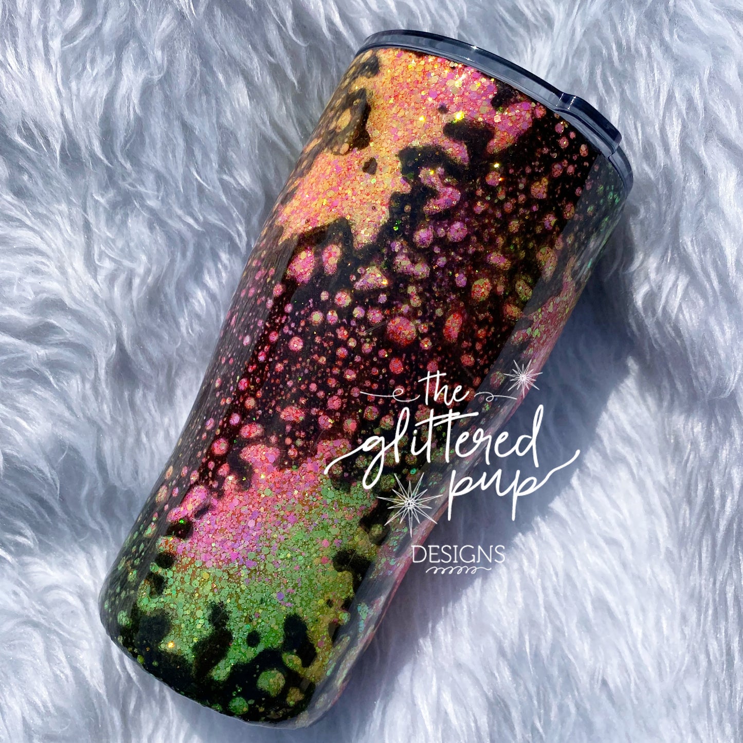 MTO {Neon Power Wash} Tumbler