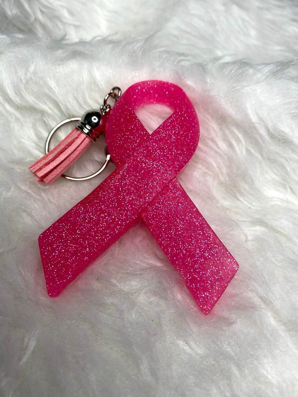 RTS {Pink Ribbon} Keychain