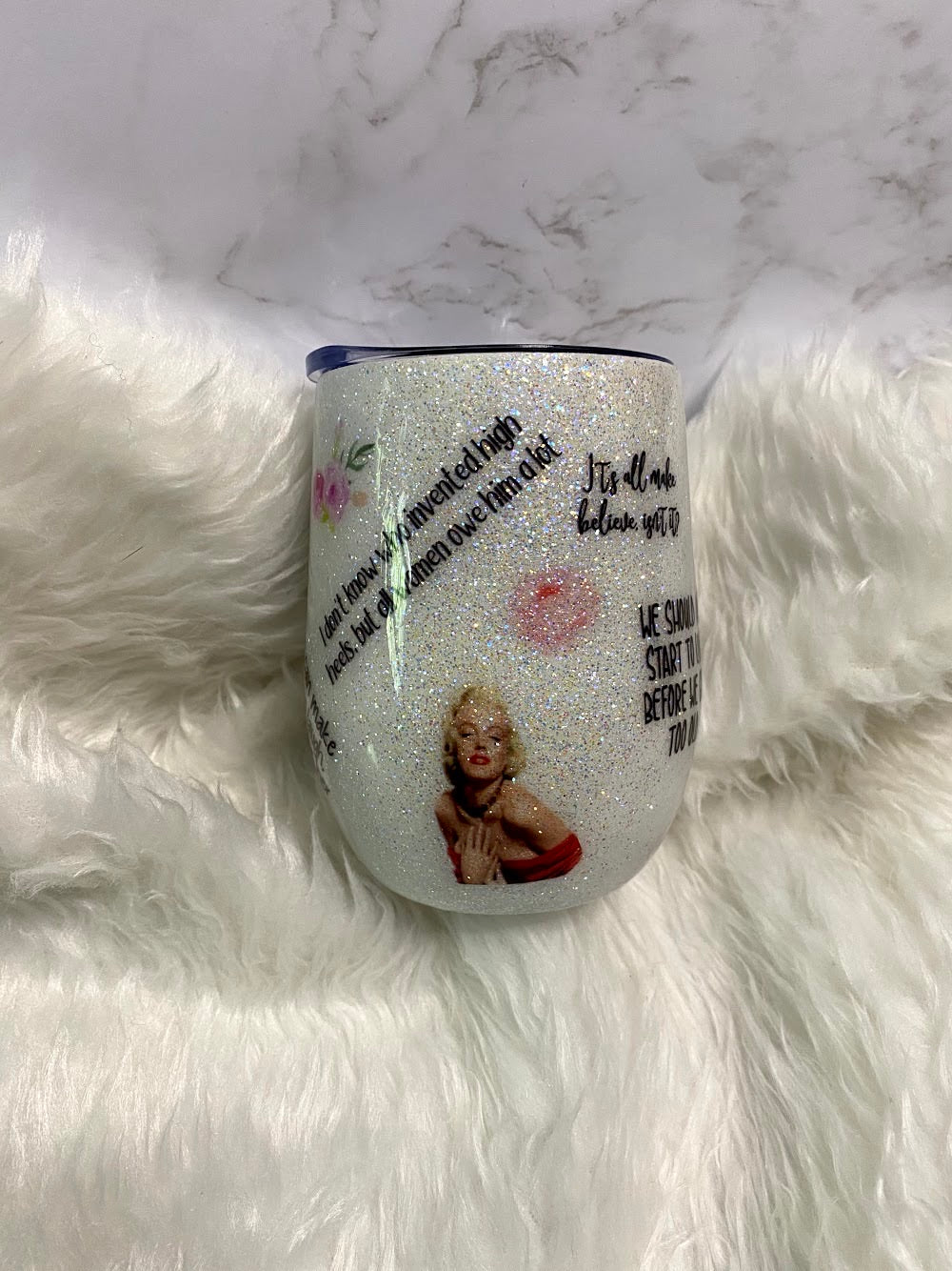 RTS {Marilyn} Wine Tumbler